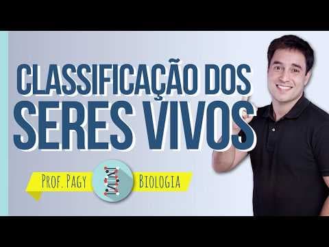 Thumbnail da aula: Classificação dos seres vivos - prof. Pagy - Biologia