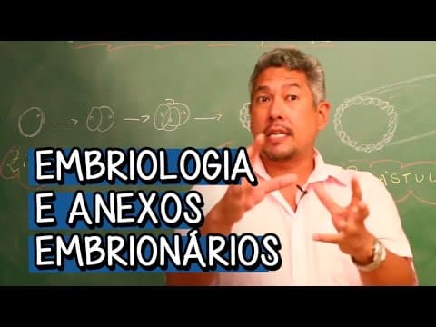 Thumbnail da aula: Embriologia e Anexos Embrionários - Extensivo Biologia | Descomplica