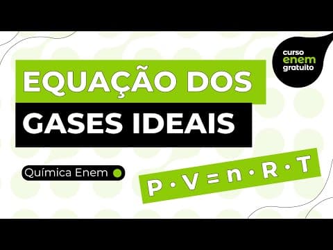 Thumbnail da aula: COMO ESTUDAR EQUAÇÃO DOS GASES IDEAIS | Física para o Enem | Flaverson Batista