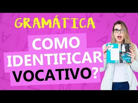Thumbnail da aula: TUDO SOBRE VOCATIVO: APRENDA EM 3 MINUTOS! - Profa. Pamba