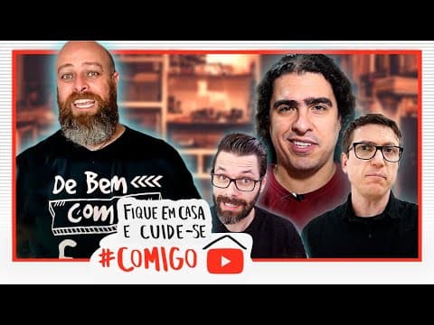 Thumbnail da aula: O QUE ESSA PANDEMIA PODE NOS ENSINAR? COM PIRULLA, PROF. BOARO E SAMUEL CUNHA