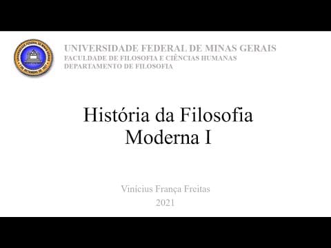 Thumbnail da aula: Aula 25: Hume (Conhecimento - Parte I)