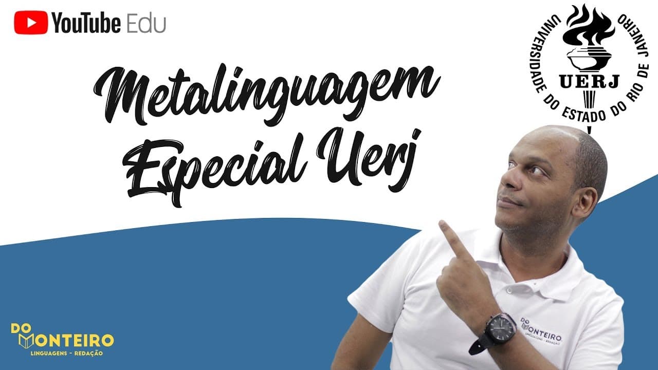 Thumbnail: METALINGUAGEM | ESPECIAL UERJ