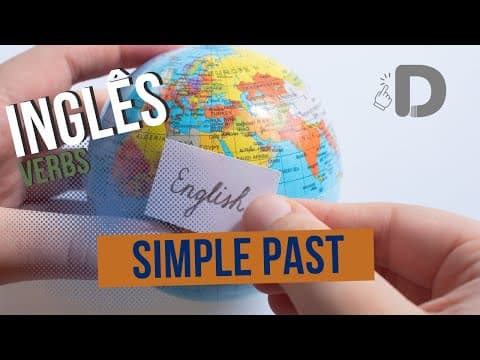 Thumbnail da aula: Simple Past - Verbs - Inglês - Preparatório Enem