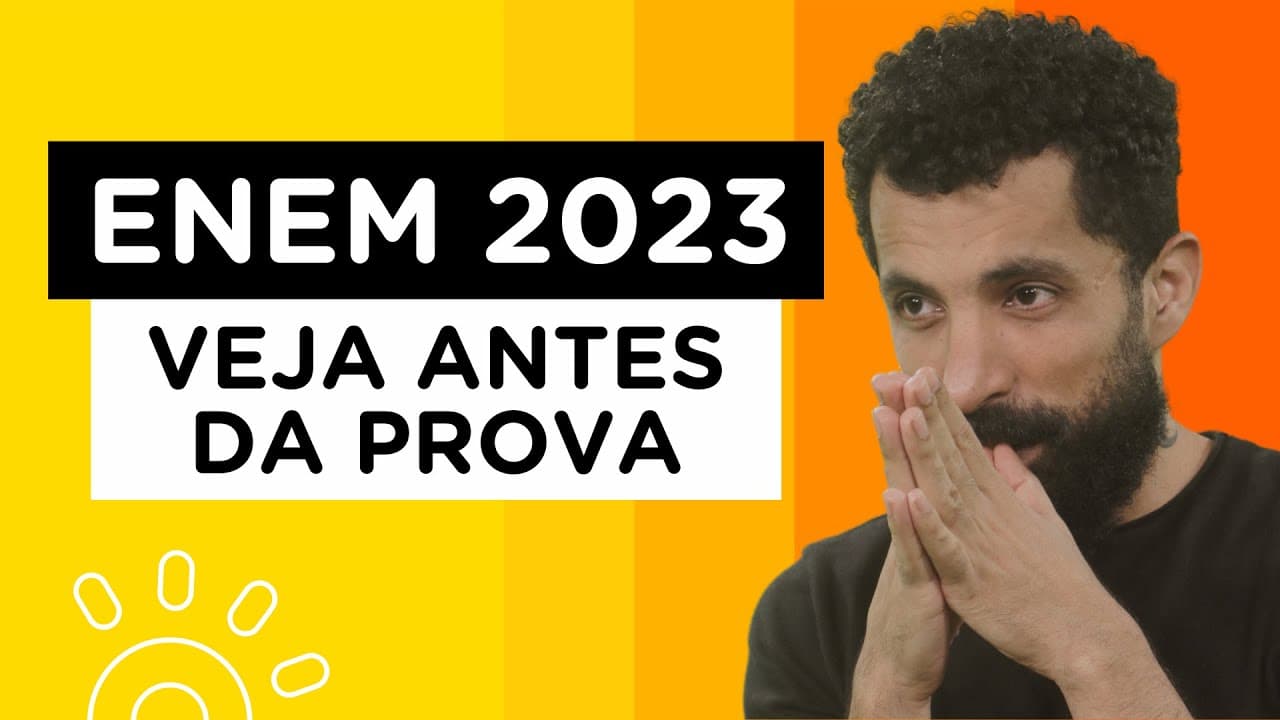 Thumbnail: ENEM 2023 | Dicas e estratégia de prova