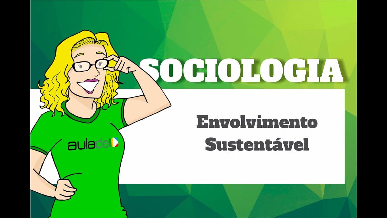 Thumbnail: Sociologia - Envolvimento Sustentável