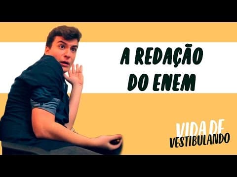 Thumbnail da aula: A Redação do ENEM - Vida de Vestibulando | Descomplica