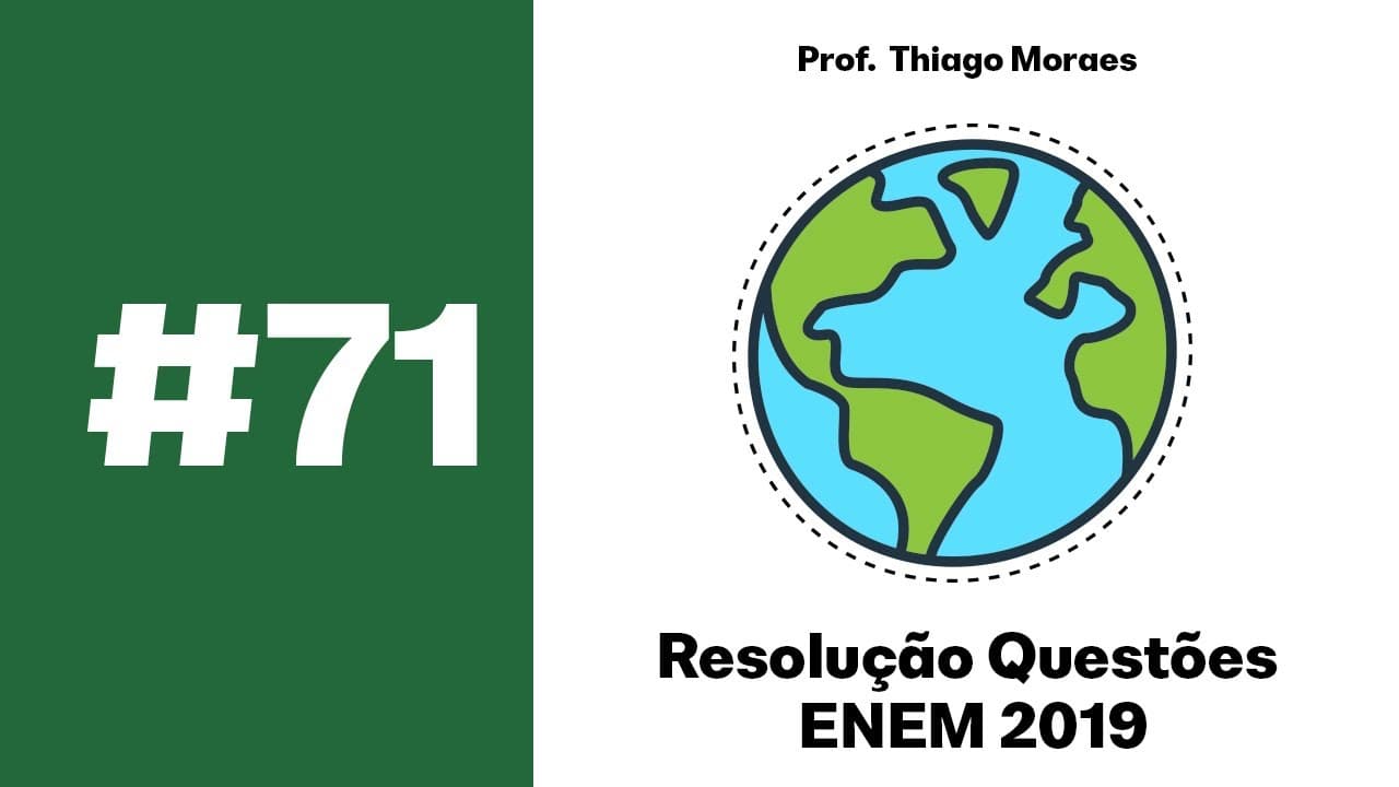 Thumbnail: ENEM 2019 -  No sistema capitalista, as muitas manifestações de crise criam condições que forçam...