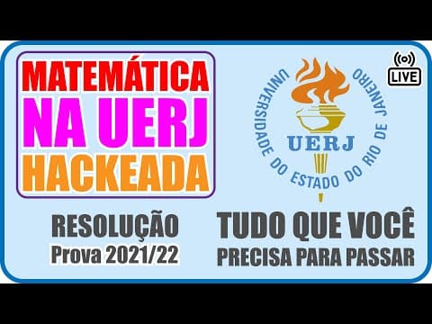 Thumbnail da aula: 🔴 [UERJ 2022] Matemática - A imagem a seguir apresenta cinco linhas horizontais de pregos em uma
