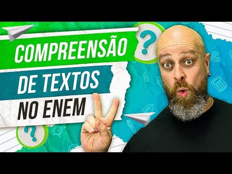 Thumbnail da aula: Compreensão x Interpretação no ENEM [Prof. Noslen] #professornoslen #enem