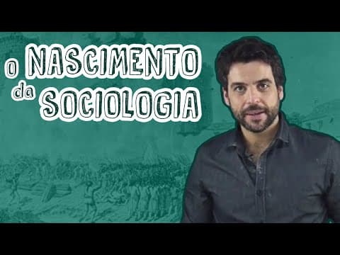 Thumbnail da aula: Aula Sociologia - O Nascimento da Sociologia - STOODI