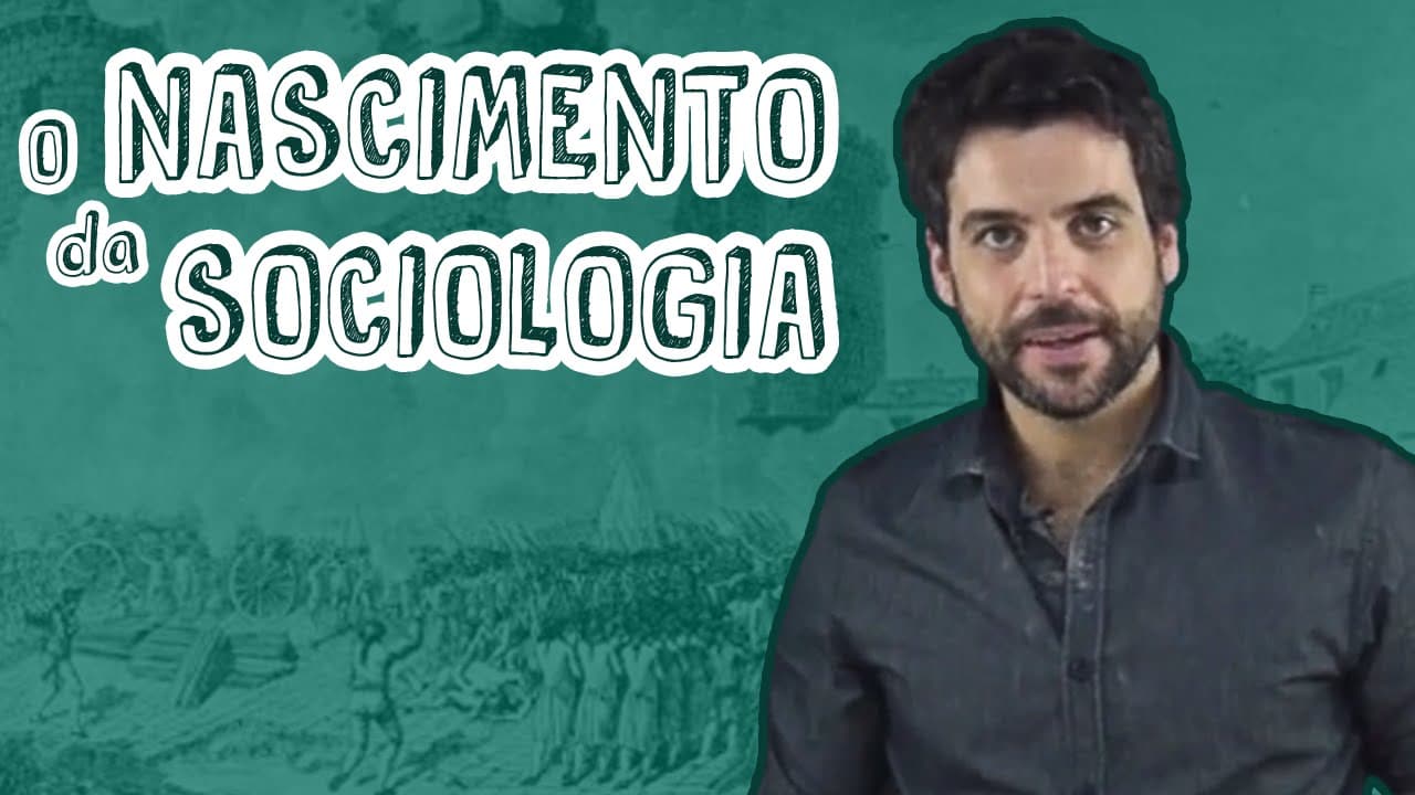 Thumbnail: Aula Sociologia - O Nascimento da Sociologia - STOODI