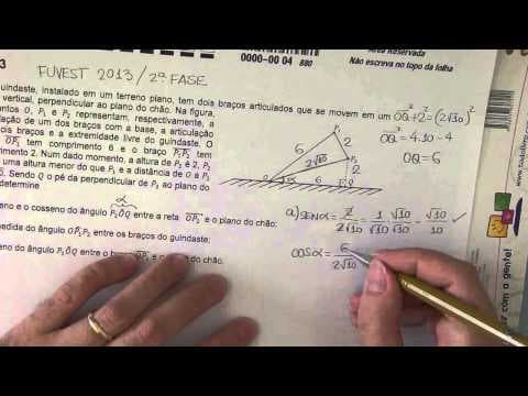 Thumbnail da aula: Matemática Fuvest 2013 2ª Fase - Questão 3