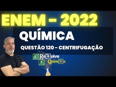 Thumbnail da aula: ENEM 2022 Química O urânio é empregado como fonte de energia em reatores nucleares.