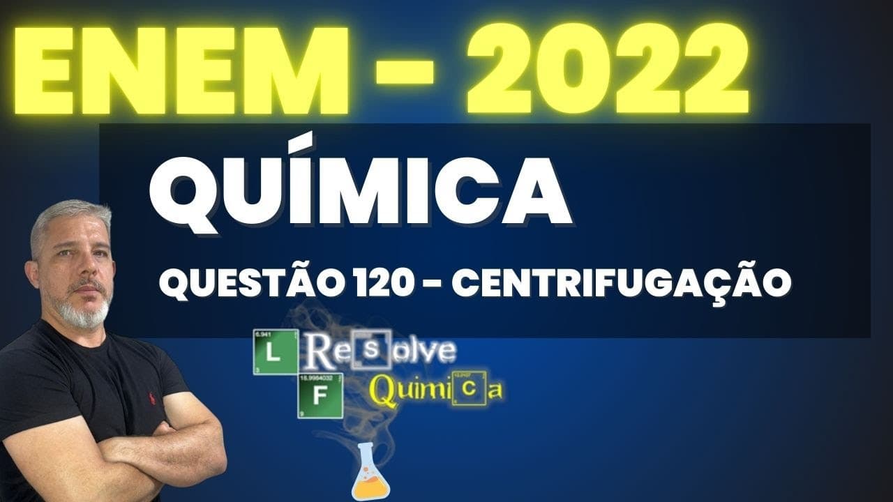 Thumbnail: ENEM 2022 Química O urânio é empregado como fonte de energia em reatores nucleares.
