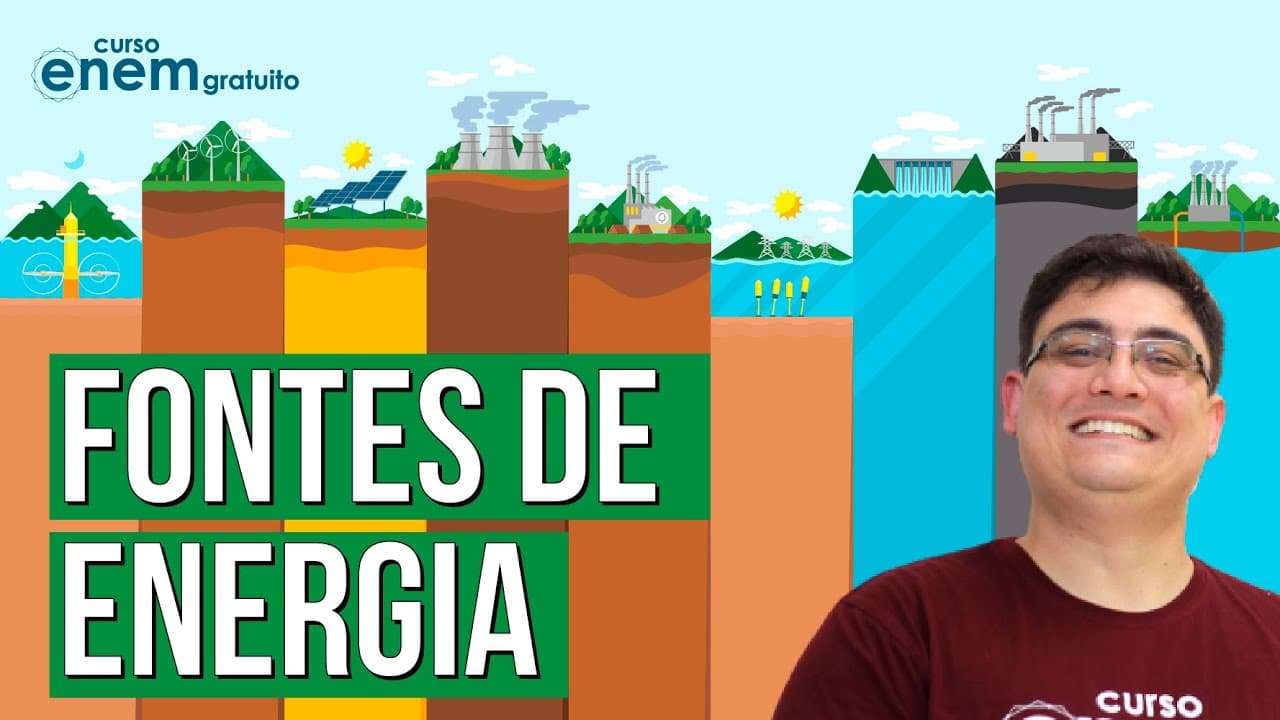 Thumbnail: FONTES DE ENERGIA E MATRIZES ENERGÉTICAS | Resumo de Geografia para o Enem