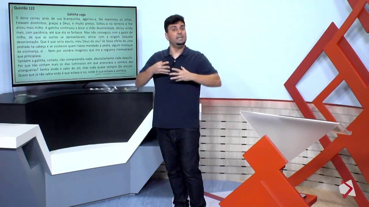 Thumbnail: ENEM 2016 - Questão 122 - Linguagens, códigos e suas tecnologias (ref. prova cinza)