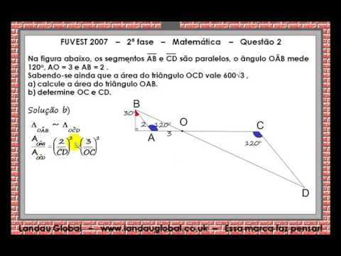 Thumbnail da aula: FUVEST USP 2007 MAT P2 Q2