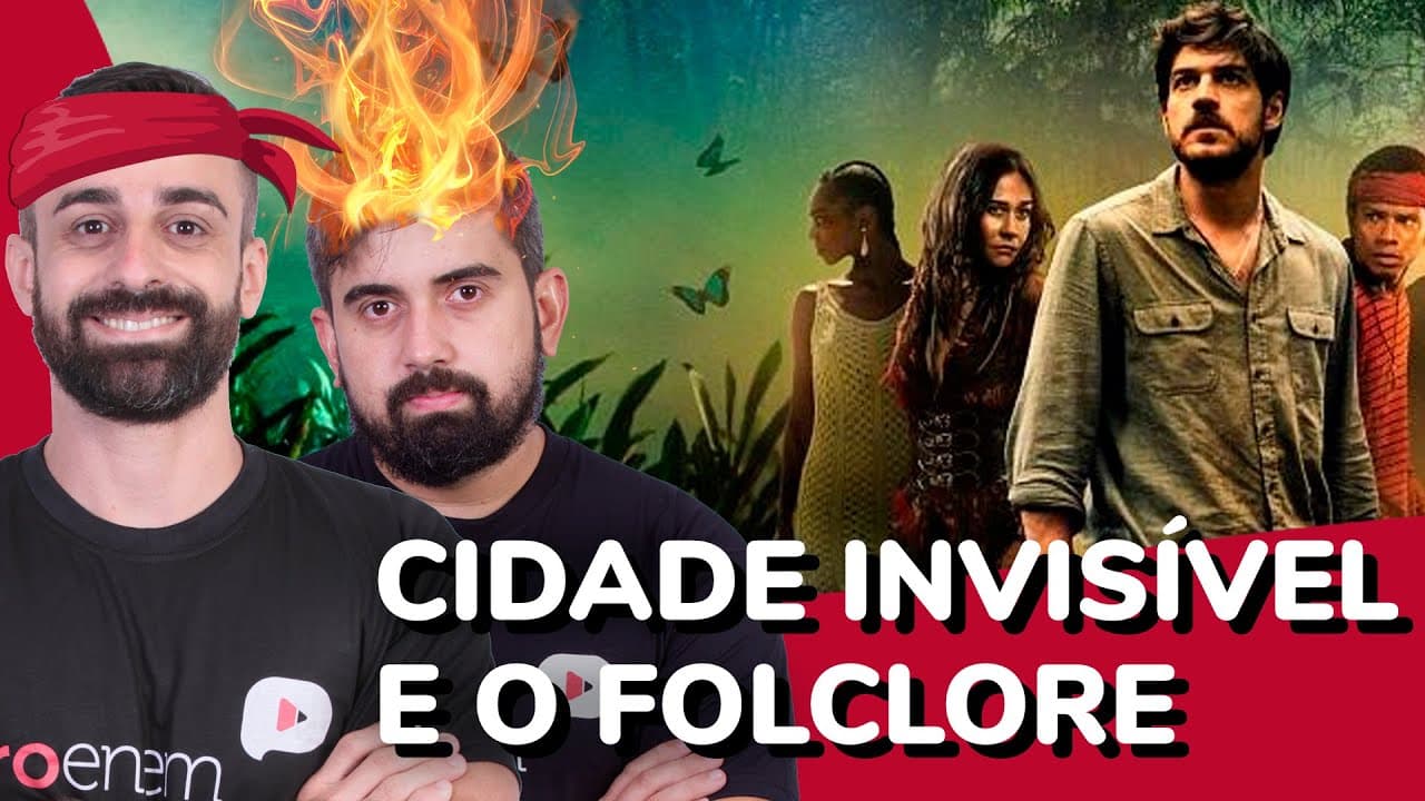 Thumbnail: Cidade Invisível e o Folclore pra gringo conhecer | ProEnem