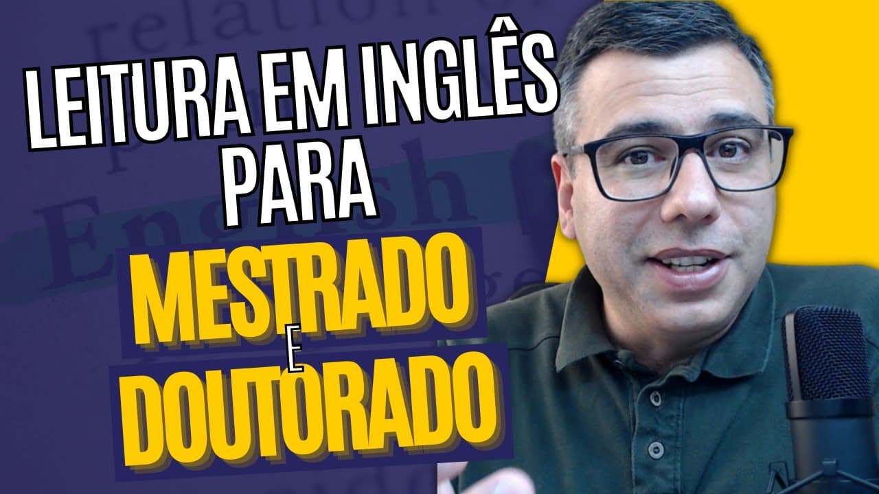 Thumbnail: Estratégias de Leitura para Provas de Proficiência de Mestrado e Doutorado