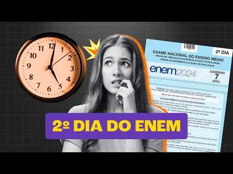 Thumbnail da aula: Segundo Dia do ENEM: Saiba Como se Preparar!