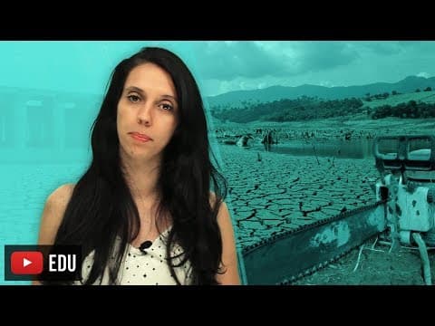 Thumbnail da aula: Desmatamento no Cerrado e Crise Hídrica