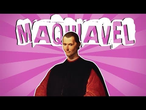 Thumbnail da aula: NICOLAU MAQUIAVEL PARA O ENEM