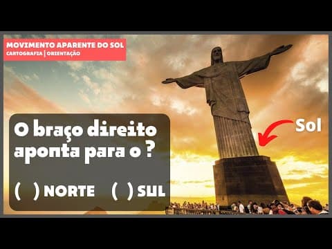 Thumbnail da aula: Entenda o MOVIMENTO APARENTE DO SOL com estes dois exercícios | CARTOGRAFIA @prof.legeo