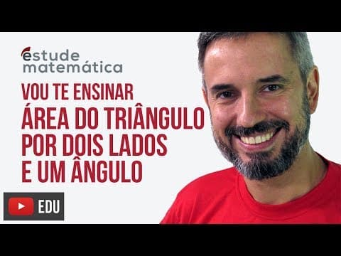Thumbnail da aula: Área do triângulo por 2 lados e 1 ângulo [Geometria Plana: aula 17] – Vou te ensinar 88