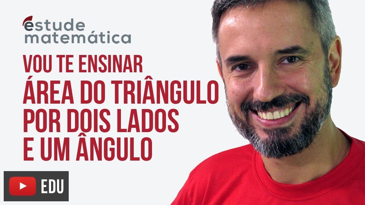 Thumbnail: Área do triângulo por 2 lados e 1 ângulo [Geometria Plana: aula 17] – Vou te ensinar 88