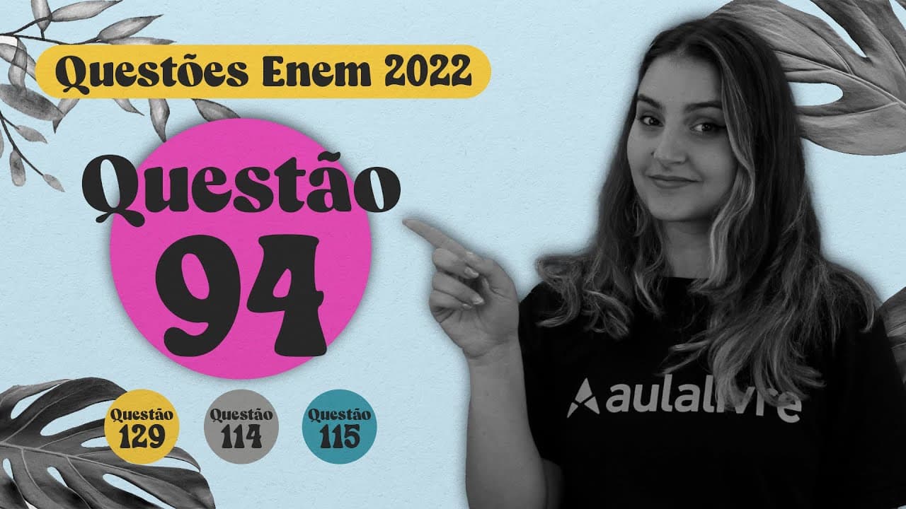 Thumbnail: ENEM 2022 I Calorimetria I Questão 94