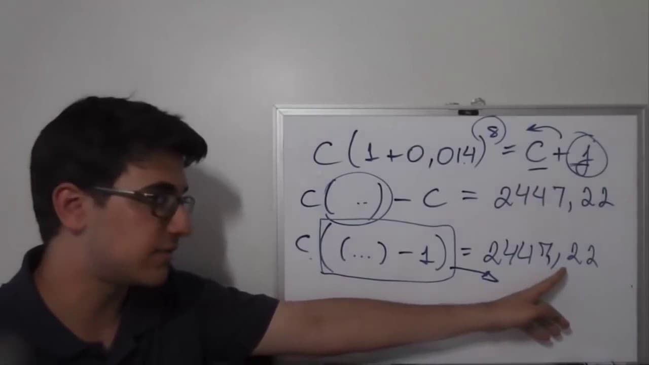 Thumbnail: JUROS SIMPLES E COMPOSTOS (MATEMÁTICA FINANCEIRA) | Mestres do ENEM