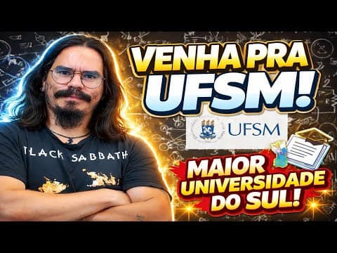 Thumbnail da aula: UFSM 2024 - Questões 17, 18, 19 e 20