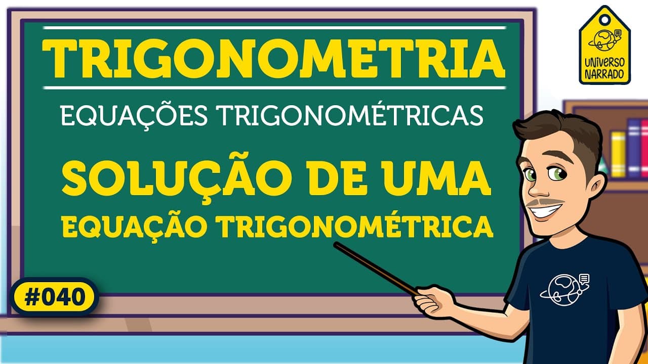 Thumbnail: Conjunto Solução de uma Equação Trigonométrica  | Trigonometria