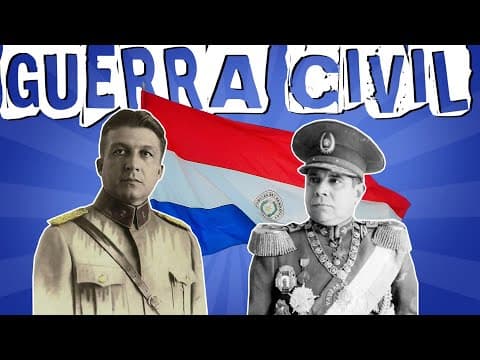 Thumbnail da aula: A GUERRA CIVIL PARAGUAIA DE 1947