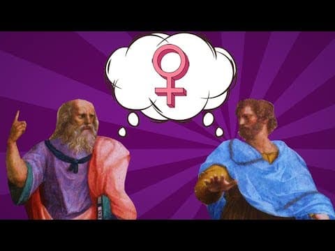 Thumbnail da aula: AS MULHERES NA CONCEPÇÃO DE PLATÃO E ARISTÓTELES