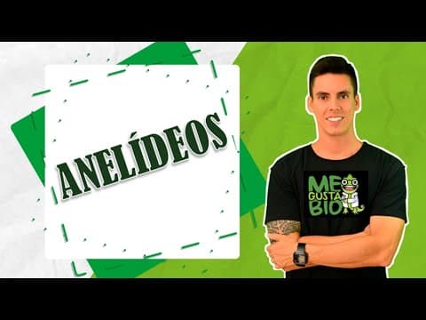 Thumbnail da aula: ANELÍDEOS - PROFESSOR GUSTAVO
