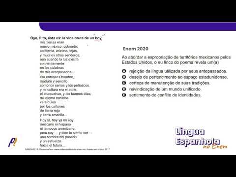 Thumbnail da aula: ENEM 2020 - Conectores DIscursivos | Oye, Pito, ésta es: la vida bruta de un boy...