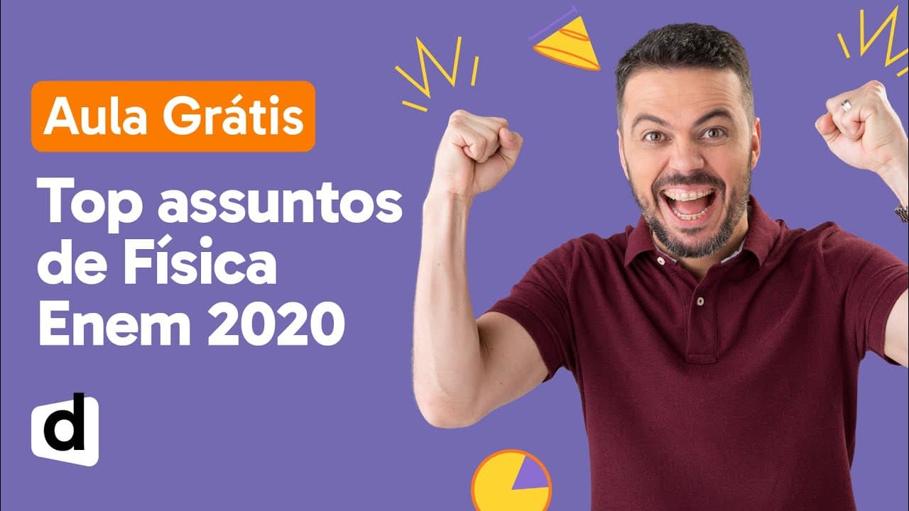 Thumbnail: ASSUNTOS DE FÍSICA QUE MAIS APARECEM NO ENEM | DESCOMPLICA