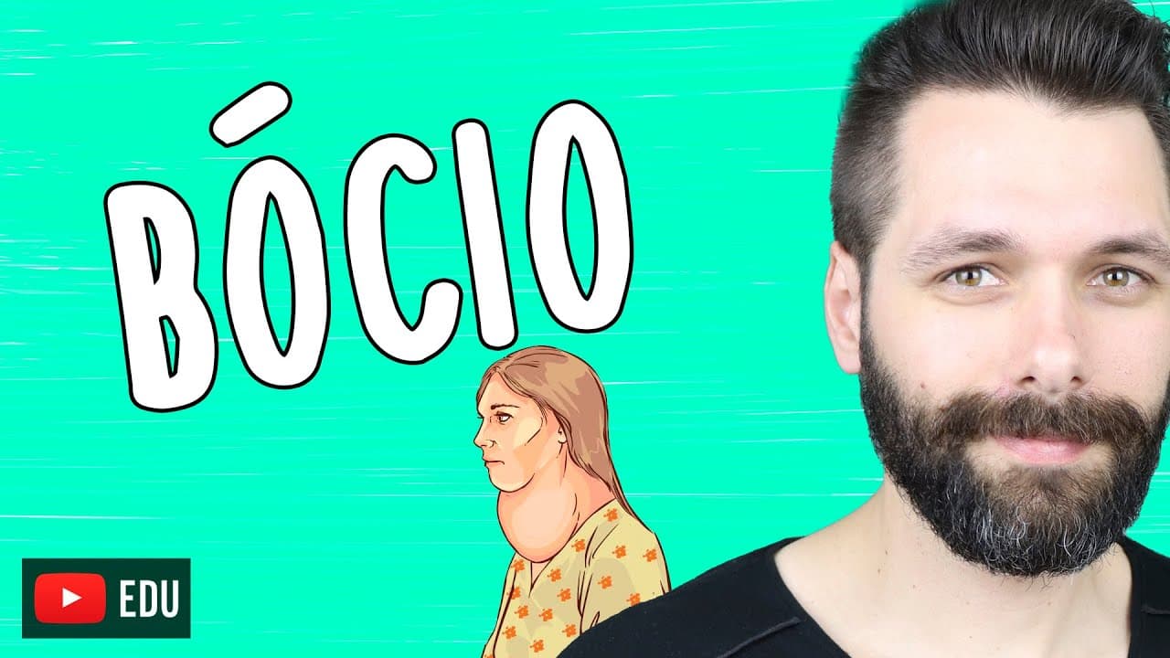 Thumbnail: BÓCIO (PAPO) - Tireoide inchada | Biologia com Samuel Cunha