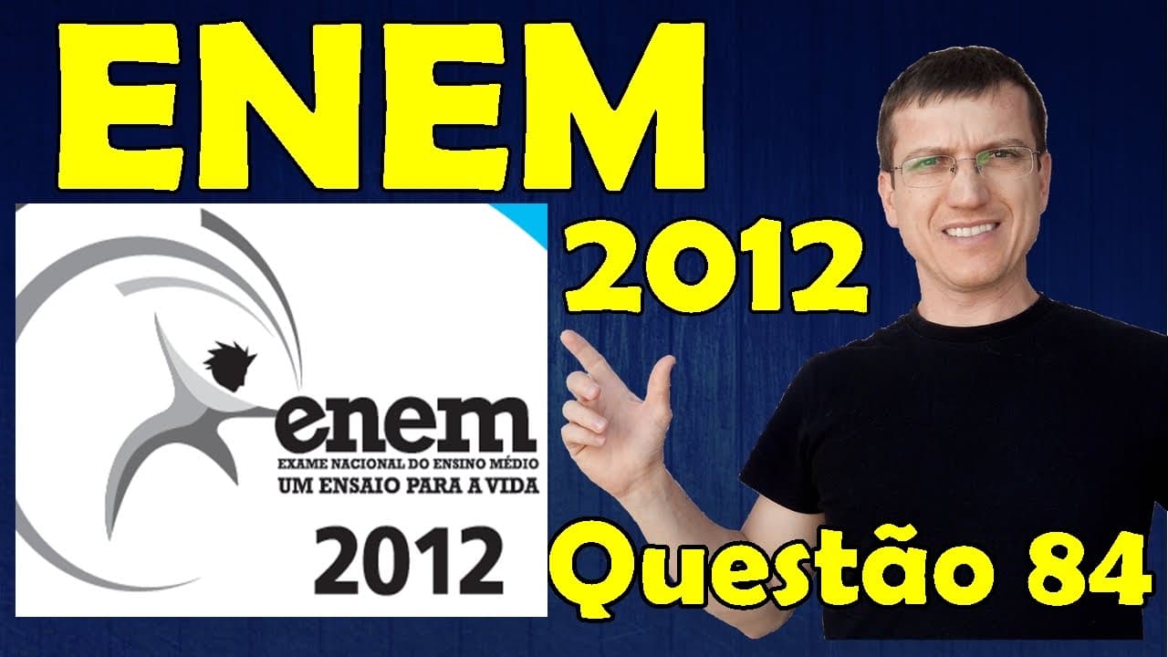 Thumbnail: 84 - ENEM 2012 - Física - Ondulatória - Questão 84 resolvida (Caderno Azul) - Prof.  Marcelo Boaro