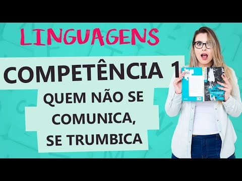 Thumbnail da aula: COMPETÊNCIA 1 DA PROVA DE LINGUAGENS - ENEM - Aula 2 - Profa. Pamba - Linguagens
