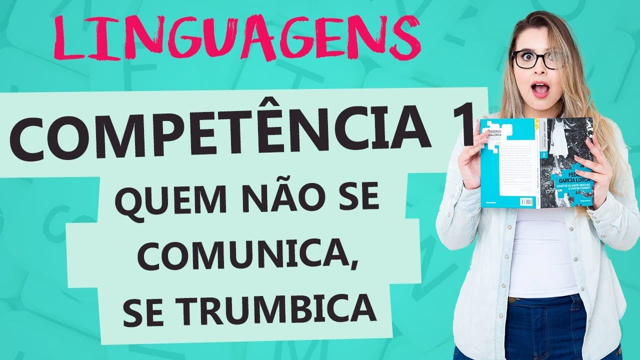 Thumbnail: COMPETÊNCIA 1 DA PROVA DE LINGUAGENS - ENEM - Aula 2 - Profa. Pamba - Linguagens
