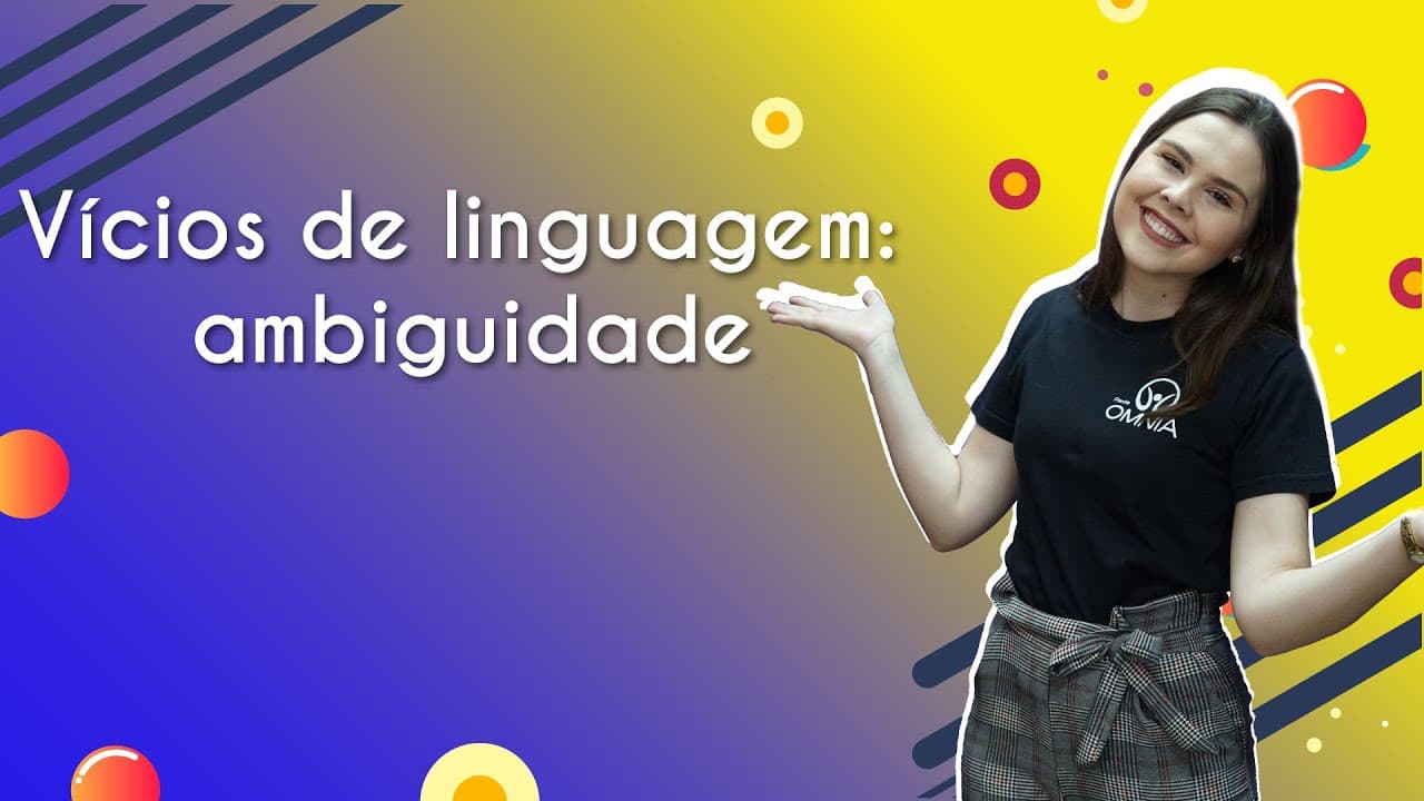 Thumbnail: Vícios de linguagem: ambiguidade - Brasil Escola