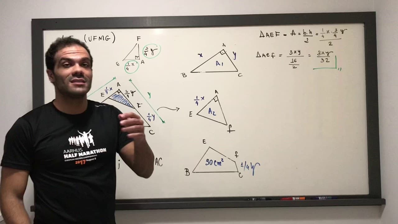 Thumbnail: (UFMG)| Questão 15| Geometria plana