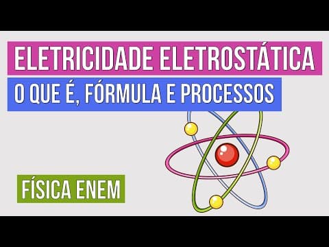 Thumbnail da aula: ELETRICIDADE ELETROSTÁTICA: o que é, fórmula e processos | Física para o Enem | Flaverson Batista