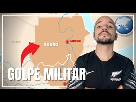 Thumbnail da aula: Entenda o golpe militar no Sudão! | Ricardo Marcílio