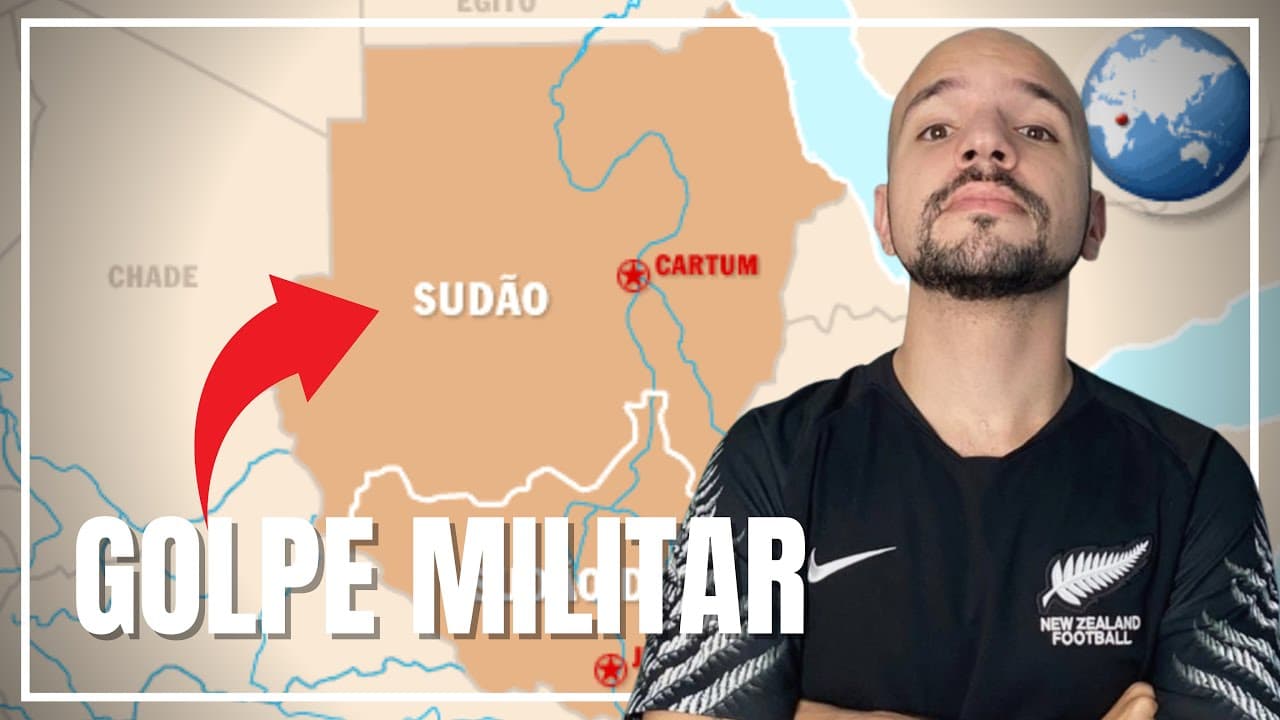 Thumbnail: Entenda o golpe militar no Sudão! | Ricardo Marcílio