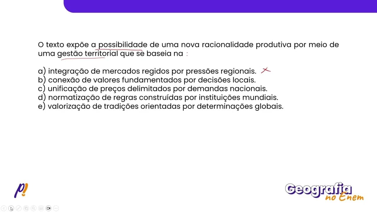 Thumbnail: ENEM 2024 - A EVOLUÇÃO DA INDUSTRIALIZAÇÃO E AS TRANSFORMAÇÕES | Há experiências de lutas sociais...