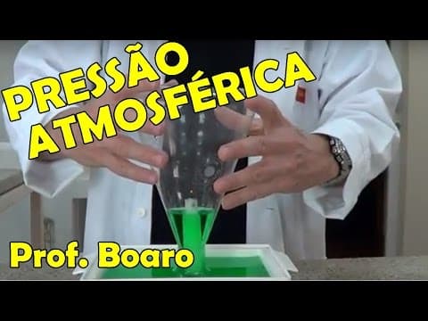 Thumbnail da aula: PRESSÃO ATMOSFÉRICA - EXPERIÊNCIA DE FÍSICA - Prof  Boaro